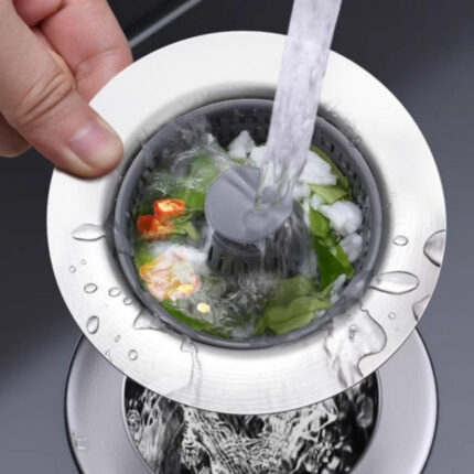 Filtre en acier inoxydable pour évier de cuisine