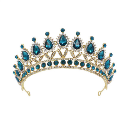 Couronne de princesse de style baroque